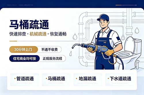 定西马桶疏通