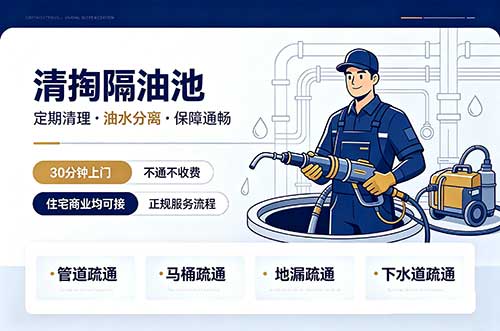 定西清掏隔油池